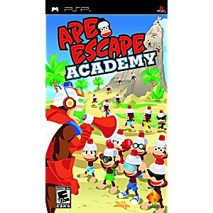 APE ESCAPE ACADEMY (PLAYSTATION PORTABLE PSP) - jeux video game-x