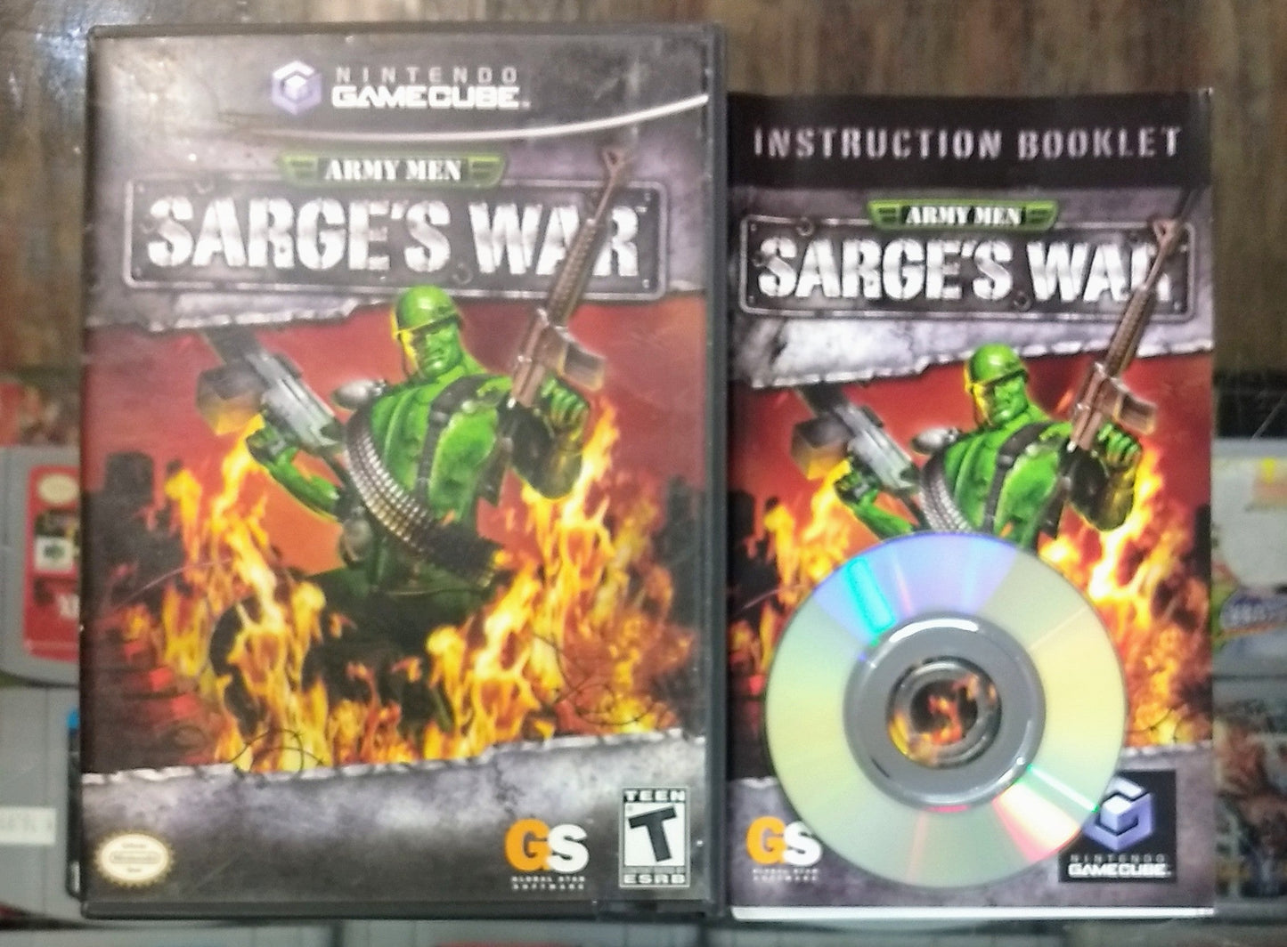 ARMY MEN SARGE'S WAR (NINTENDO GAMECUBE NGC) - jeux video game-x