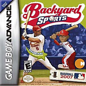 BACKYARD SPORTS BASEBALL 2007 MLB (GAME BOY ADVANCE GBA) - jeux video game-x