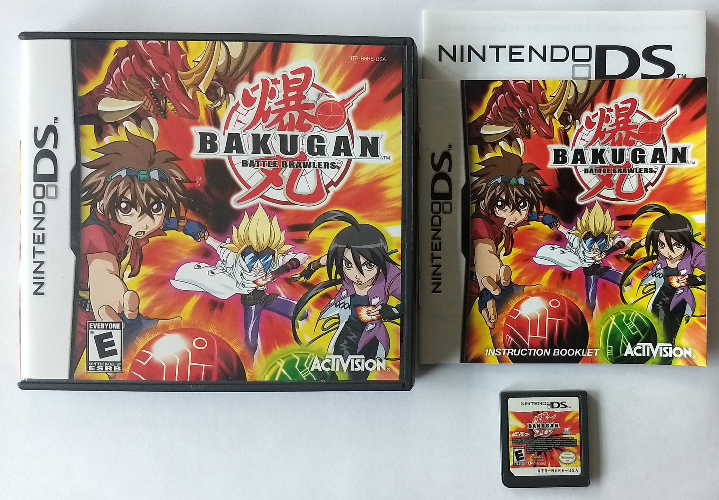 BAKUGAN BATTLE BRAWLERS (NINTENDO DS) - jeux video game-x