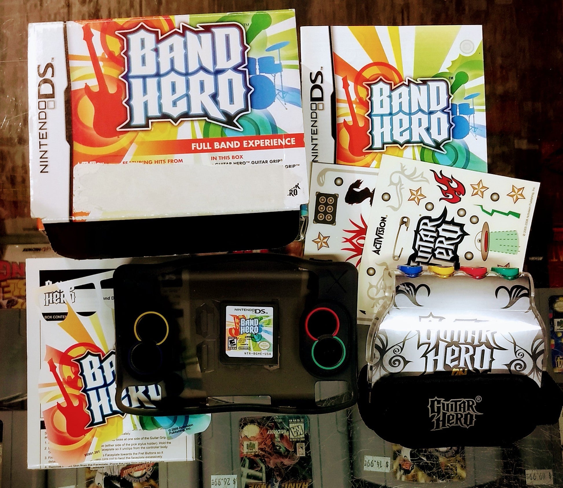 BAND HERO NINTENDO DS - jeux video game-x