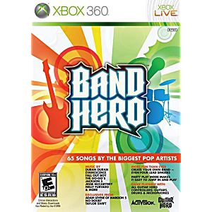BAND HERO (XBOX 360 X360) - jeux video game-x