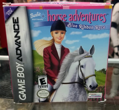 BARBIE HORSE ADVENTURES BLUE RIBBON RACE (GAME BOY ADVANCE GBA) - jeux video game-x