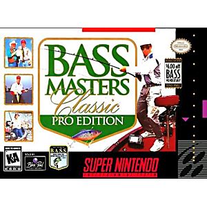 BASS MASTERS CLASSIC: PRO EDITION (SUPER NINTENDO SNES) - jeux video game-x