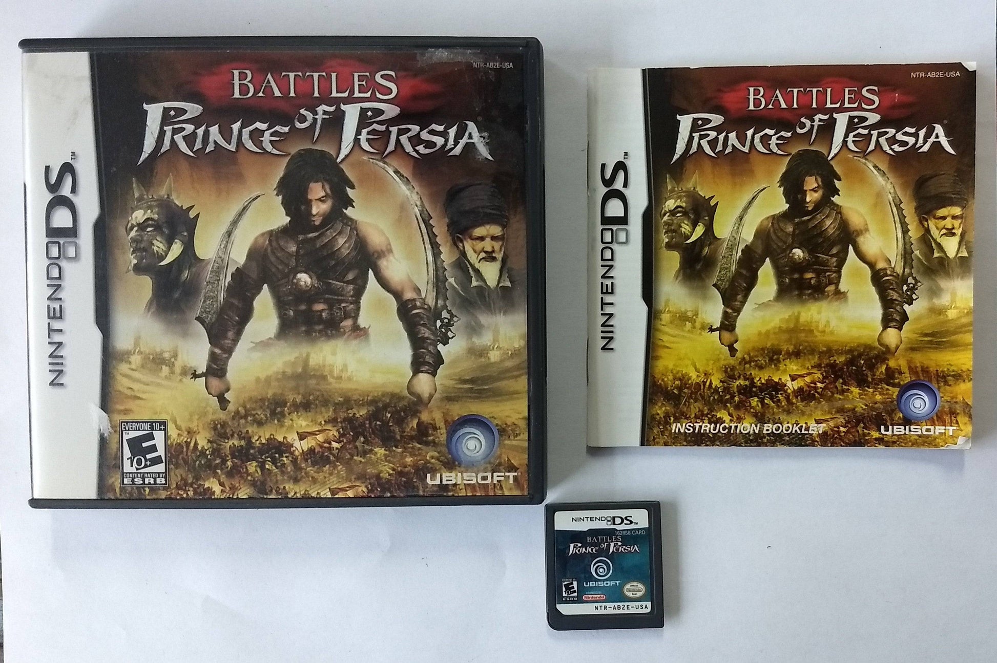 BATTLES OF PRINCE OF PERSIA NINTENDO DS - jeux video game-x