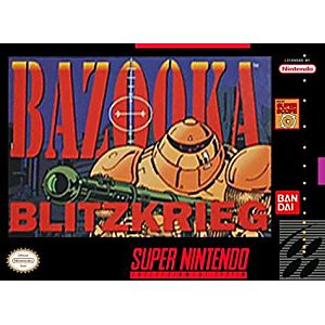 BAZOOKA BLITZKRIEG (SUPER NINTENDO SNES) - jeux video game-x