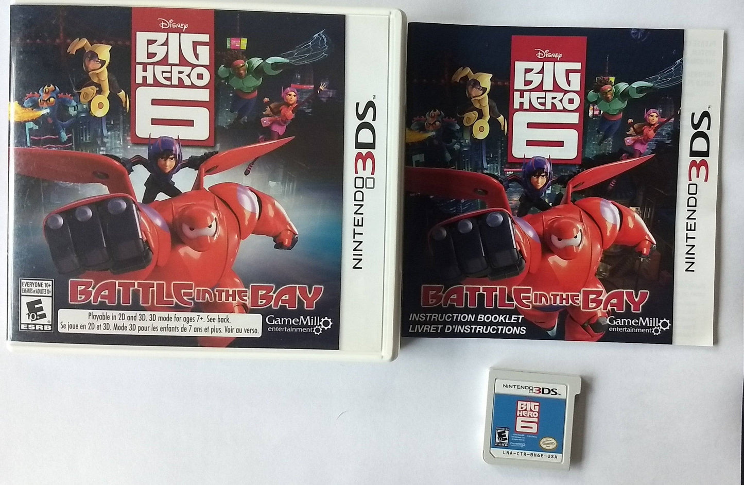 BIG HERO 6 BATTLE IN THE BAY NINTENDO 3DS - jeux video game-x