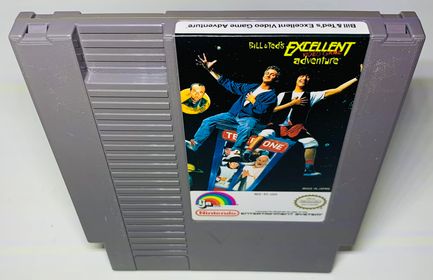 BILL AND TED'S EXCELLENT VIDEO GAME NINTENDO NES - jeux video game-x