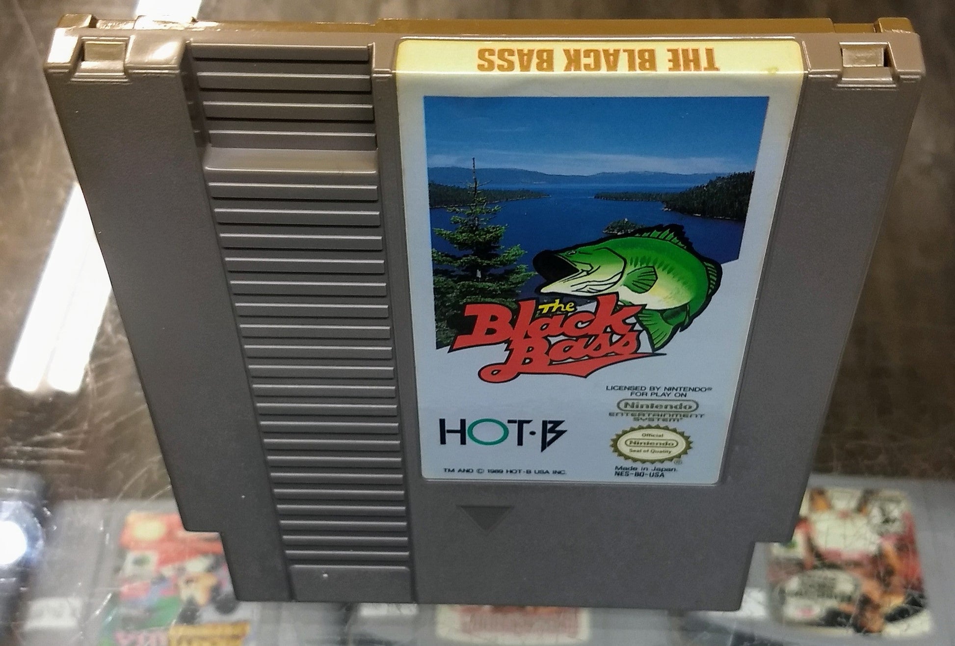 BLACK BASS NINTENDO NES - jeux video game-x