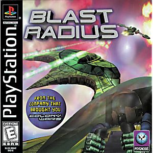 BLAST RADIUS (PLAYSTATION PS1) - jeux video game-x