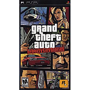 GRAND THEFT AUTO GTA LIBERTY CITY STORIES PLAYSTATION PORTABLE PSP - jeux video game-x