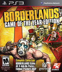 BORDERLANDS GOTY GAME OF THE YEAR PLAYSTATION 3 PS3 - jeux video game-x