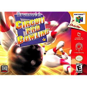 BRUNSWICK CIRCUIT PRO BOWLING (NINTENDO 64 N64) - jeux video game-x