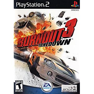 BURNOUT 3 TAKEDOWN (PLAYSTATION 2 PS2) - jeux video game-x