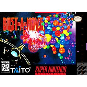 BUST A MOVE (SUPER NINTENDO SNES) - jeux video game-x