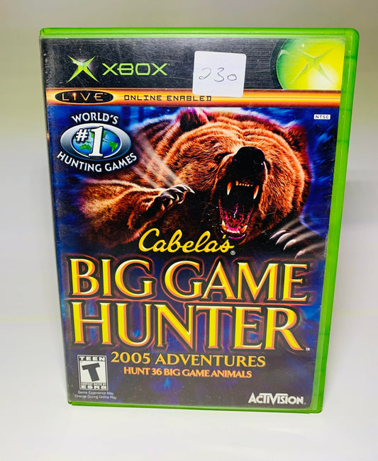 CABELA'S BIG GAME HUNTER 2005 ADVENTURES (XBOX) - jeux video game-x