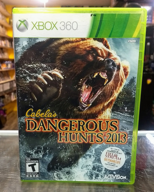 CABELA'S DANGEROUS HUNTS 2013 (XBOX 360 X360) - jeux video game-x