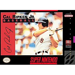 CAL RIPKEN JR. BASEBALL (SUPER NINTENDO SNES) - jeux video game-x