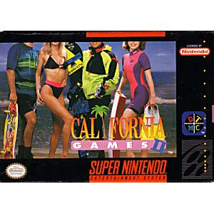 CALIFORNIA GAMES II 2 (SUPER NINTENDO SNES) - jeux video game-x