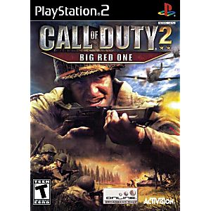 CALL OF DUTY 2 BIG RED ONE PLAYSTATION 2 PS2 - jeux video game-x