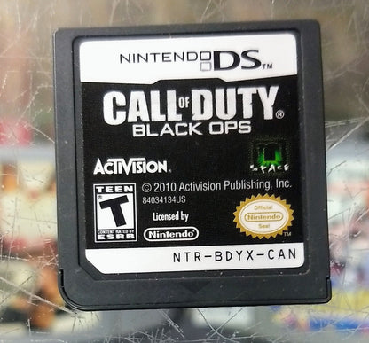 CALL OF DUTY BLACK OPS NINTENDO DS - jeux video game-x