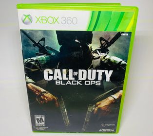 CALL OF DUTY BLACK OPS XBOX 360 X360 - jeux video game-x