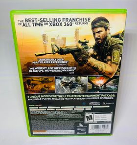 CALL OF DUTY BLACK OPS XBOX 360 X360 - jeux video game-x