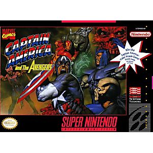 CAPTAIN AMERICA AND THE AVENGERS SUPER NINTENDO SNES - jeux video game-x