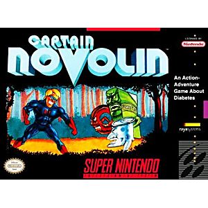 CAPTAIN NOVOLIN (SUPER NINTENDO SNES) - jeux video game-x