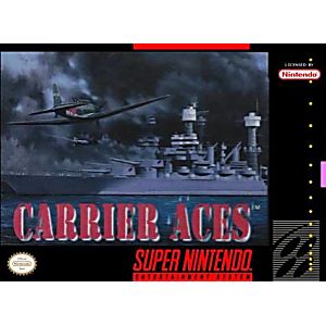 CARRIER ACES (SUPER NINTENDO SNES) - jeux video game-x