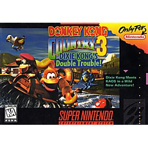 DONKEY KONG COUNTRY DKC 3 SUPER NINTENDO SNES - jeux video game-x