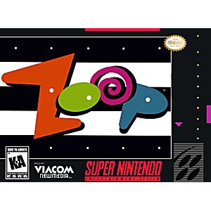 ZOOP SUPER NINTENDO SNES - jeux video game-x
