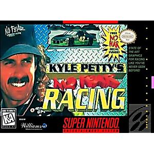 Kyle Petty's No Fear Racing super nintendo snes - jeux video game-x