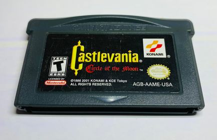 CASTLEVANIA CIRCLE OF THE MOON GAME BOY ADVANCE GBA - jeux video game-x