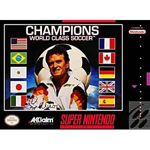 CHAMPIONS WORLD CLASS SOCCER SUPER NINTENDO SNES - jeux video game-x