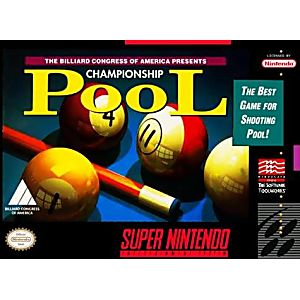 CHAMPIONSHIP POOL (SUPER NINTENDO SNES) - jeux video game-x