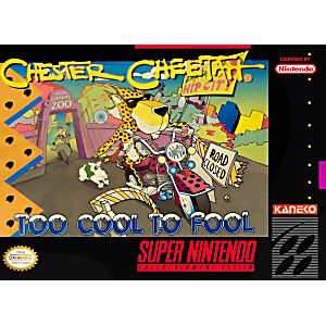 CHESTER CHEETAH: TOO COOL TO FOOL (SUPER NINTENDO SNES) - jeux video game-x