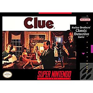 CLUE (SUPER NINTENDO SNES) - jeux video game-x