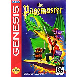 THE PAGEMASTER SEGA GENESIS SG - jeux video game-x