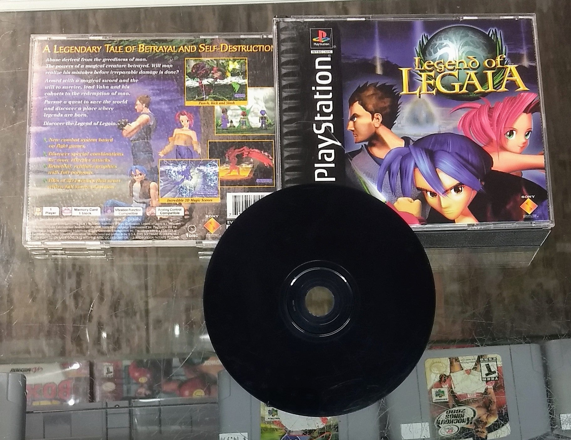 LEGEND OF LEGAIA (PLAYSTATION PS1) - jeux video game-x