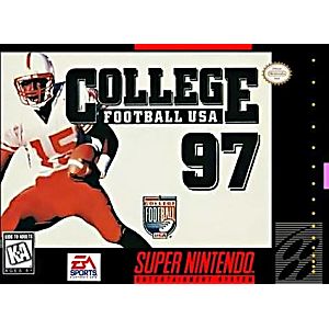 COLLEGE FOOTBALL USA 97 (SUPER NINTENDO SNES) - jeux video game-x