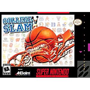 COLLEGE SLAM (SUPER NINTENDO SNES) - jeux video game-x