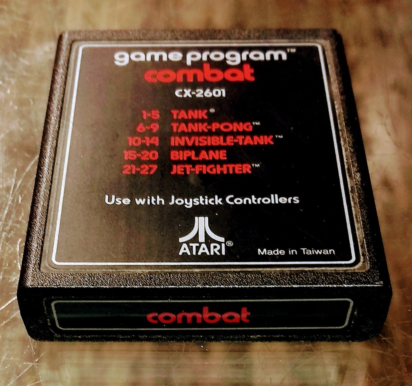 COMBAT ATARI 2600 - jeux video game-x