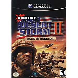 CONFLICT DESERT STORM II 2 BACK TO BAGHDAD (NINTENDO GAMECUBE NGC) - jeux video game-x