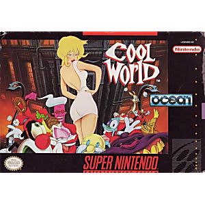 COOL WORLD (SUPER NINTENDO SNES) - jeux video game-x
