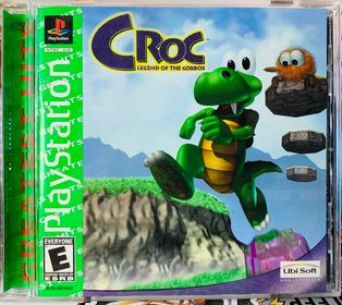 CROC: LEGEND OF THE GOBBOS GREATEST HITS PLAYSTATION PS1