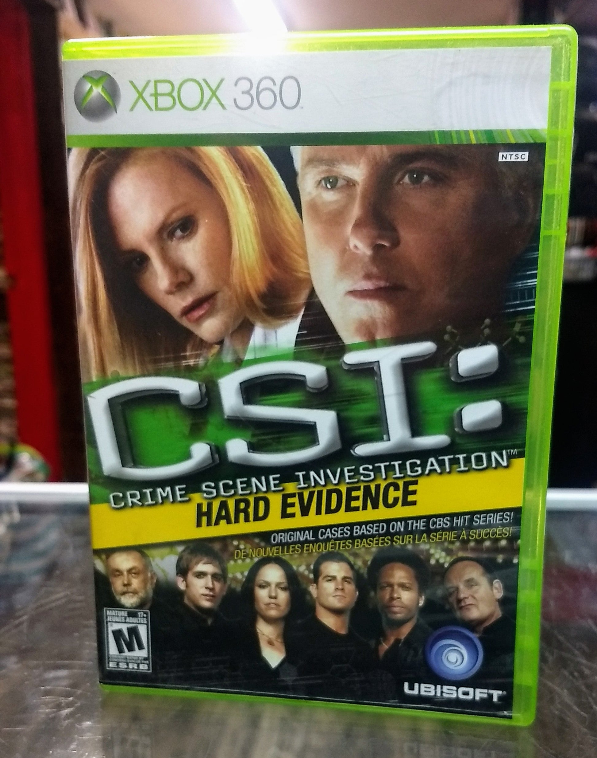 CSI: CRIME SCENE INVESTIGATION - HARD EVIDENCE (XBOX 360 X360) - jeux video game-x