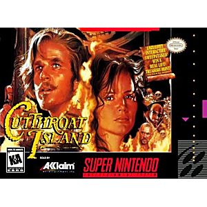 CUTTHROAT ISLAND (SUPER NINTENDO SNES) - jeux video game-x