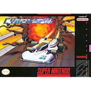 CYBER SPIN (SUPER NINTENDO SNES) - jeux video game-x