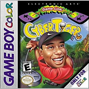CYBER TIGER WOODS GOLF (GAME BOY COLOR GBC) - jeux video game-x
